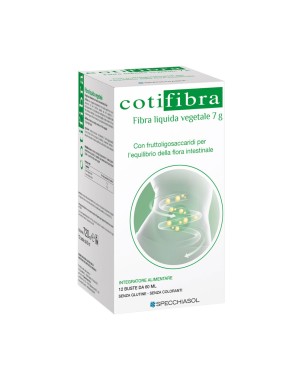 Cotifibra
fibra liquida vegetale 7 g
con fruttoligossacaridi per l'equilibrio della flora intestinale