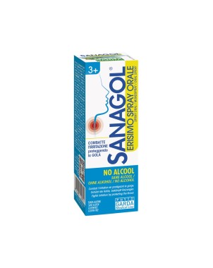 Sanagol Spray orale Erisimo 20 ml combatte l'irritazione proteggendo la gola