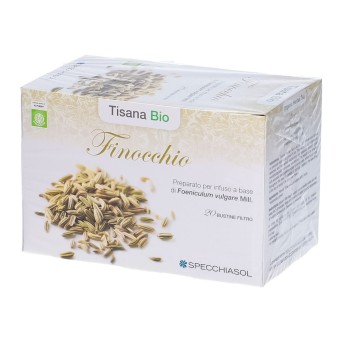 Finocchio
Tisana Bio
Preparato per infuso a base di Foeniculum vulgare Mill.
confezione da 20 bustine filtro