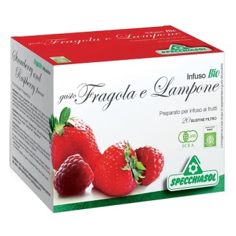 Fragola e Lampone
Infuso Bio
preparato per infuso ai frutti
confezione da 20 bustine filtro
