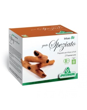 Speziato
Infuso Bio
Preparato per infuso ai frutti
confezione da 20 bustine filtro