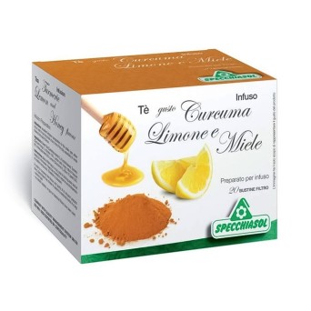 Tè verde con Curcuma, limone e miele
Infuso
preparato per infuso
confezione da 20 bustine filtro