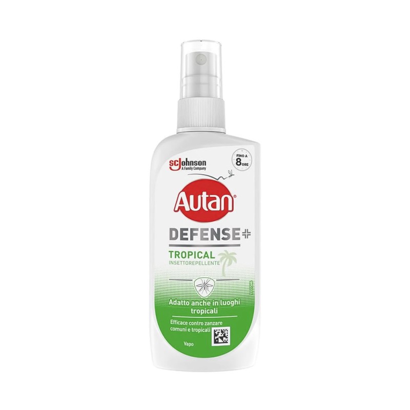 Autan
Defense Tropical
Insettorepellente
Adatto anche in luoghi tropicali
