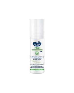 Sauber Pharma
FRESH Deo fresco e asciutto
deodorante 48h vapo no gas
Trattamento antiodore con effetto fresco di lunga durata
