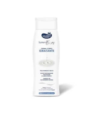 Sauber Pharma
SystemCare
crema corpo idratante
pelle normale e secca
testata per garantire idratazione di lunga durata