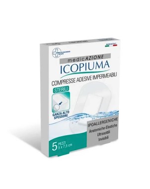 Icopiuma
medicAZIONE
Compresse Adesive impermeabili
sterili | garza alto spessore