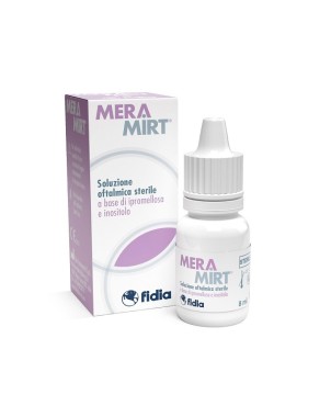 MeraMirt
soluzione oftalmica sterile a base di ipromellosa e inositolo
flaconcino da 8 ml