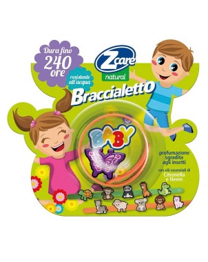 Zcare
Natural Baby
braccialetto allontana zanzare
durata fino a 10 giorni