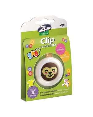Zcare
Natural Baby
Clip profumata alla citronella
profumazione sgradita agli insetti
dura 30 giorni