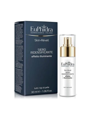 EuPhidra
Skin-Réveil
Siero ridensificante
Effetto illuminante
Pelli rilassate, segnate e con colorito spento