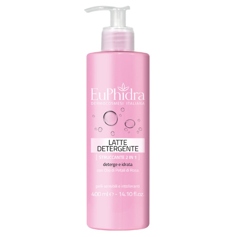 EuPhidra
Latte Detergente
Struccante 2 in 1
senza risciacquo | deterge e idrata