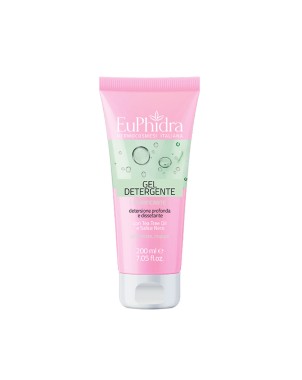 EuPhidra
Gel Detergente Purificante
Detersione profonda e dissetante
pelli miste e impure
contea tree oil e salice nero