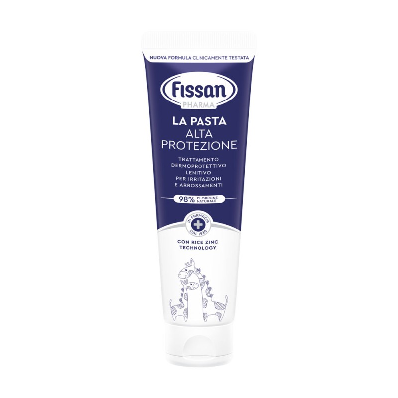 Fissan pharma
pasta alta protezione
trattamento specifico per irritazioni da pannolino
