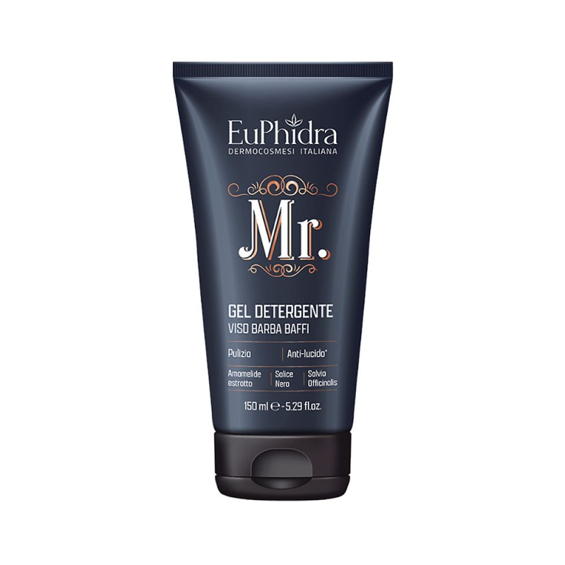 EuPhidra
Uomo
Gel Detergente Viso Barba Baffi
pulizia viso
anti-lucido
tubo da 150 ml