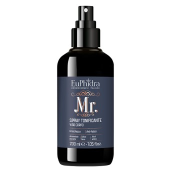 EuPhidra
Uomo
Spray Tonificante Viso Corpo
freschezza
anti-fatica
Flacone spray da 200 ml