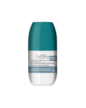EuPhidra
Deodorante Roll-on
Senza Profumo
pelli normali |no alcool | antitraspirante e antiodore