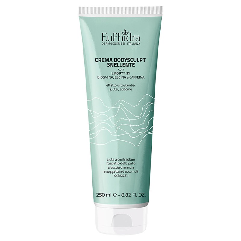 EuPhidra
Crema Bodysculpt Snellente
Con Lipout™ 3%, diosmina, escina e caffeina