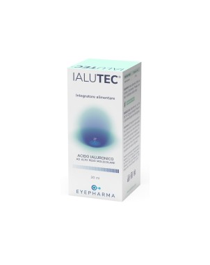 Ialutec
Integratore alimentare
acido ialuronico ad alto peso molecolare
flaconcino da 30 ml