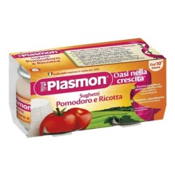 Plasmon
Sughetto
Pomodoro e Ricotta
10 mesi+
Confezione 2 vasetti da 80 g