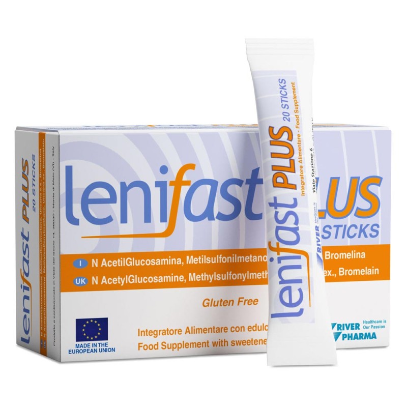 Lenifast Plus
senza glutine | con edulcorante
confezione da 20 stick