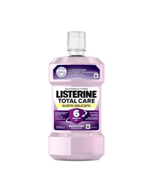 Listerine
Total Care
Collutorio al fluoro
6 benefici in 1