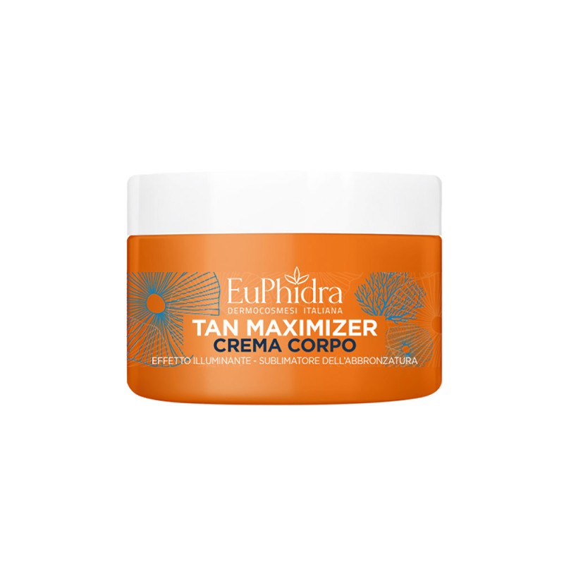 EuPhidra
Tan Maximizer
crema corpo
effetto illuminante
sublimatore dell'abbronzatura