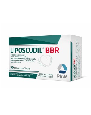 Liposcudil BBR
senza glutine | senza lattosio
scatola da 30 compresse