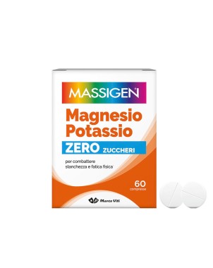 Massigen Magnesio Potassio zero zuccheri 60 compresse
