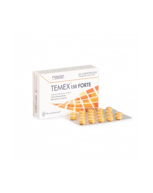 Temex 150 Forte
senza glutine
scatola da 20 compresse filmate in blister