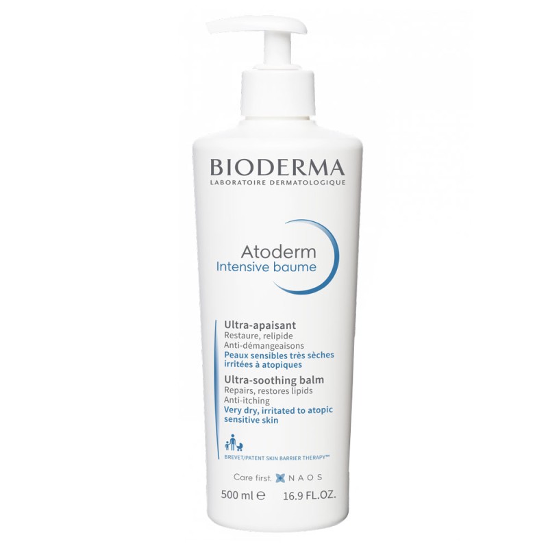 Bioderma
Atoderm
Intensive Baum
ultra-apaisant
flacone con dosatore da 500 ml