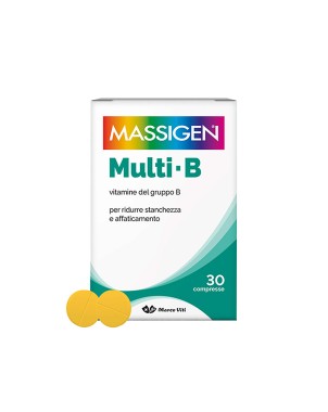 Massigen
Multi B
vitamine del gruppo B
per ridurre stanchezza e affaticamento