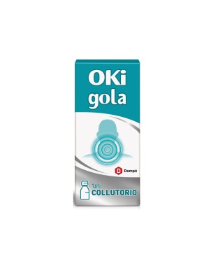 Oki Gola collutorio 150 ml agisce sull'infiammazione del cavo orale