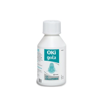 Oki Gola collutorio 150 ml agisce sull'infiammazione del cavo orale