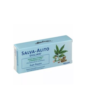 Salva-Alito
Giuliani
senza zuccheri | con edulcoranti
scatola da 30 compresse masticabili