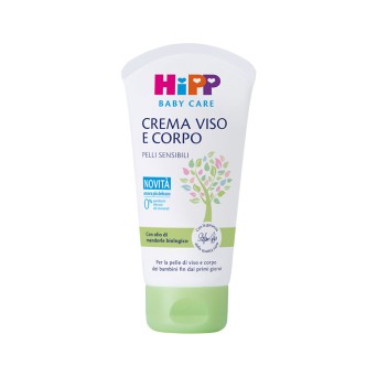 Hipp
baby care
crema viso e corpo
con olio di mandorle biologico