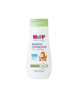 Hipp
baby care
shampoo con balsamo (antinodi)
con estratto naturale mandorle biologico