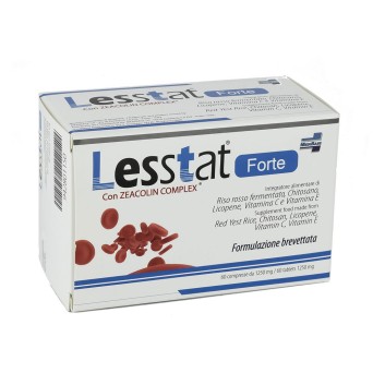 Lesstat forte
naturalmente privo di lattosio | senza glutine
scatola da 30 compresse