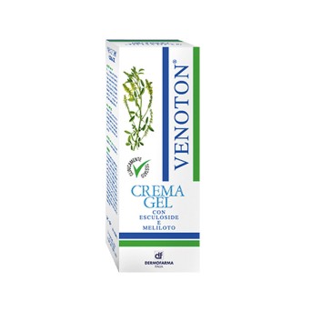 Venoton
Crema Gel
con esculoside e meliloto
clinicamente testato
tubo da 200 ml