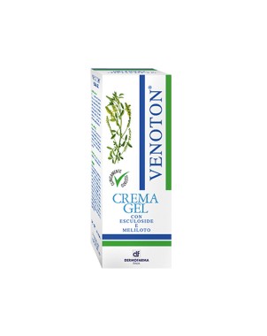 Venoton
Crema Gel
con esculoside e meliloto
clinicamente testato
tubo da 200 ml