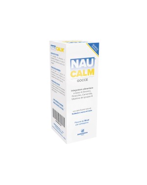 Nau Calm
Gocce
Integratore alimentare a base di zenzero, finocchio, camomilla, vitamine del gruppo B