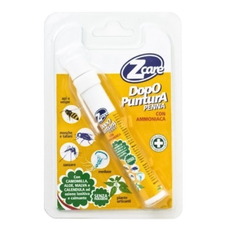Zcare
Penna Dopo puntura
con Ammoniaca
stick da 14 ml