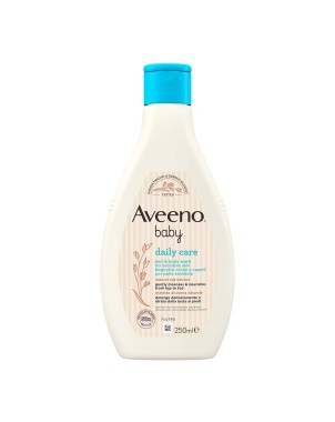 Aveeno
baby
daily care
bagnetto corpo e capelli
deterge delicatamente la pelle sensibile del bambino dalla testa ai piedi