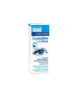 Crystalline Blue Augentropfen 10 ml lindern Rötungen, Trockenheit und Augenermüdung