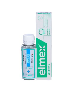 elmex Sensitive dentifricio + collutorio
Protezione efficace per 24 ore* per denti sensibili e pulizia delicata