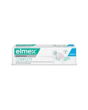 elmex
Sensitive Plus Complete
dentifricio
protegge i denti sensibili dalla carie