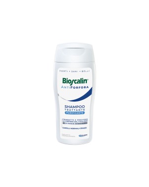 Bioscalin
AntiForfora
shampoo trattante purificante
combatte e previene la forfora dal 1° utilizzo