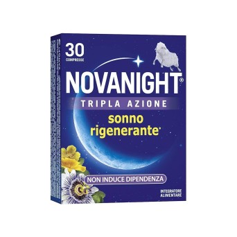Novanight Triple Action 30 Tabletten Nahrungsergänzungsmittel für einen regenerierenden Schlaf