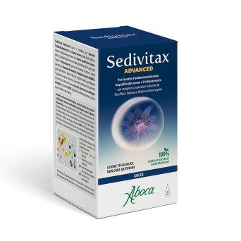 Sedivitax Advanced gocce 30 ml per favorire l'addormentamento, la qualità del sonno ed il rilassamento