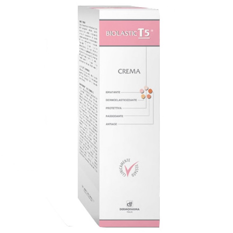 Biolastic T5
crema
idratante | dermoelasticizzante | protettiva | rassodante | antiage