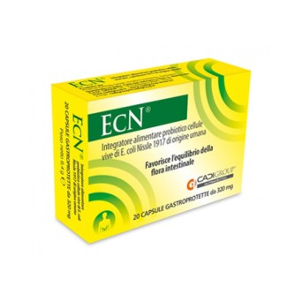 ECN 20 capsule favorisce l'equilibrio della flora intestinale